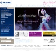 Sklep internetowy www.hilding.pl