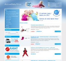 Sklep internetowy www.activebabyshop.pl