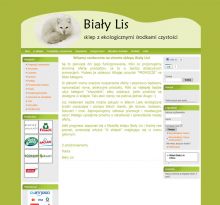 Sklep internetowy www.bialylis.pl