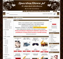 Sklep internetowy www.spectrastore.pl