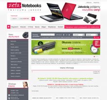 Sklep internetowy www.zeta-notebooks.pl